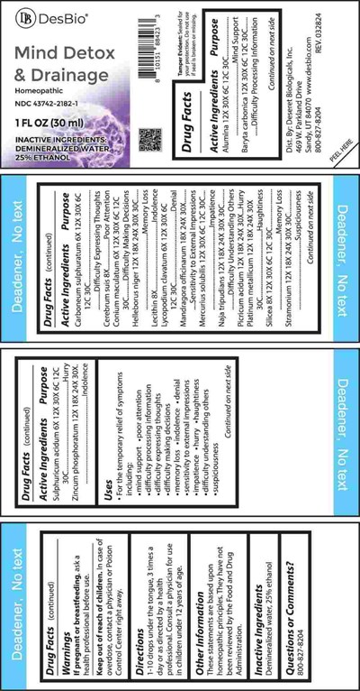 Mind Detox &amp; Drainage (Dsrt0886 Mind Detox Drainage)